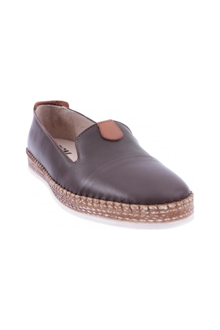 Dgn P01-22y Bayan Strobelli Anatomıc Footwear Deri Ayakkabı P01-1512-R0685 Kahverengi