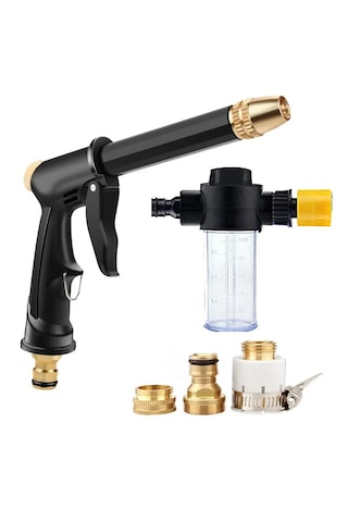 Monozone Yüksek Basınçlı Ayarlanabilir Köpük Hazneli Su Tabancası