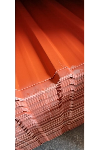 Trazpez Levha 5 Adet 200 Cm Pvc Çatı Kaplama Levhası Çatı Peneli