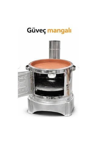 Güveç Mangal Izgara Mantis Çok Amaçlı Mangal Çok Renkli