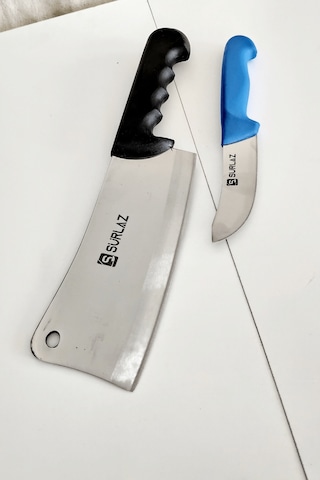 Sürmene Satır.Kemik Bıçak Seti