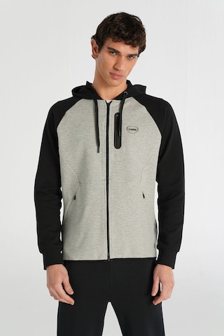 Hummel Nova Fermuarlı Hoodıe 980343-2393 Gri