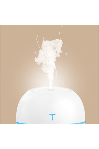 Honmex Portatif Mini Nemlendirici, Usb İle Çalışır, 220ml Hacim, 360 均匀 Nemleme, Otomatik Kapatma, Led Işık, Aromaterapi Uyumlu Pembe