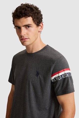 U.s. Polo Assn. Erkek Antrasit Melanj Pijama Takım 50326131-vr081