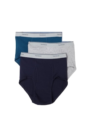 Head Fruit Of The Loom Hanes Cotton Pamuk Erkek Külot Slip 3 Lü