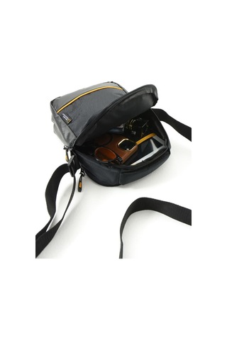 Erkek Postacı Çantası Elde Tutma 23 14 Cm Çapraz Askılı Omuz Çantası Mega Çanta Siyah