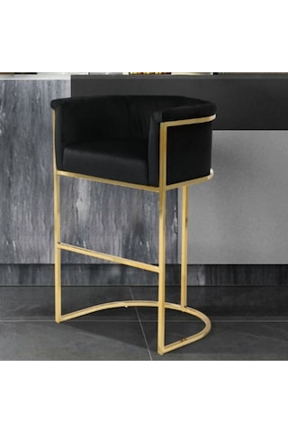Danya Metal Gold Bar Sandalyesi Gold