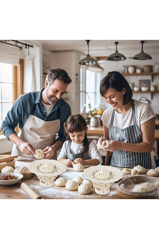 Fochsia Yapışmaz Beyaz Çiçek Desenli Kalıp: Mükemmel Börek, Mantı, Hamur İşi İçin Abs Malzeme