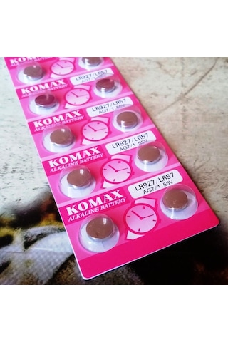 Button Alkalıne Battery Ag Seria Ag 7 Pil Lr927 Pil Sr395 Pil 927 Pil Lr57 Pil Saat Pili Yedek Pil