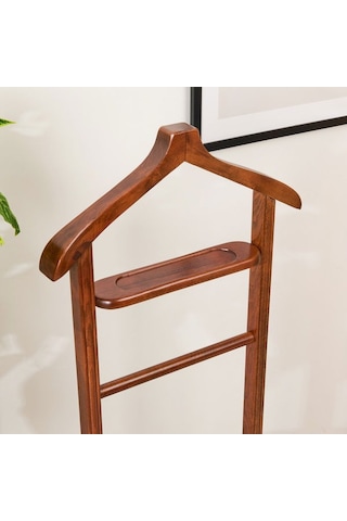 Just Home Tek Tepeli Dilsiz Uşak - Ceviz - 120 Cm Ceviz