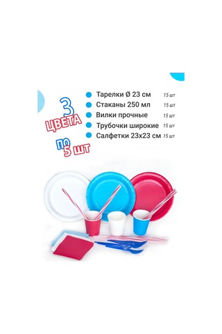 Pakkom Tek Kullanımlık Kağıt Tabak Takımı 438953107 Diğer