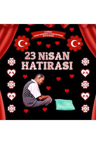 23 Nisan Hatırası Pano Süsü 01