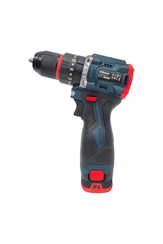 Prohummer Ph321 Kömürsüz Akülü Vidalama Matkap Seti 32 Parça, Armut Tipi Batarya, 16v 2ah, Çantalı
