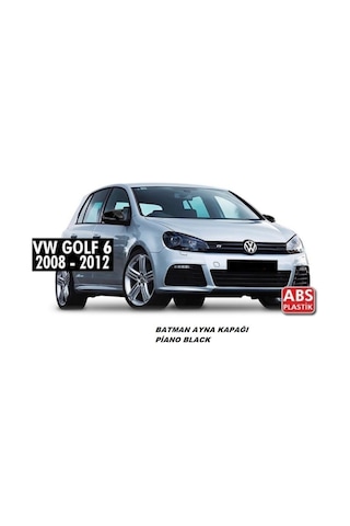 Otoçizgi Vw Golf 6 2009-2012 Model Batman Yarasa Ayna Kapağı Otoçizgi