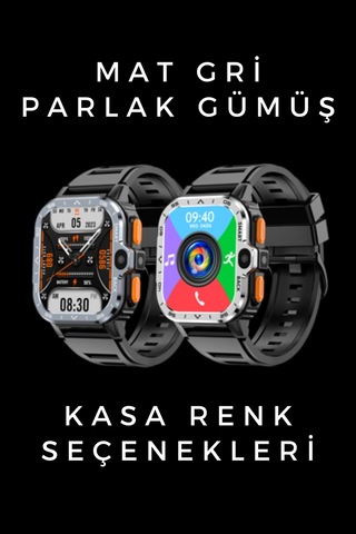 Wearfitpro Wr Watch 5glite Sim Kart Çift Kameralı Btk Yeni Nesil Özelliklere Sahip 51 Mm Akıllı Saat Siyah