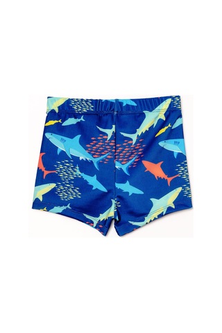 Uv Korumalı Erkek Çocuk Deniz Şortu Bebek Şortu 5249 Balık Koyu Lacivert Koyu Lacivert