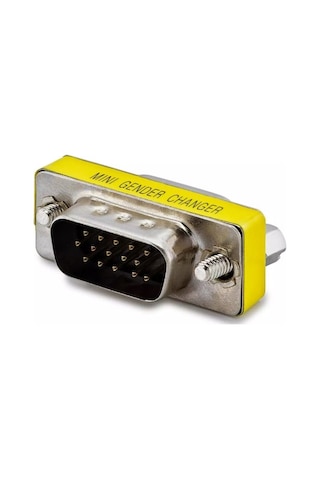 HADRON 15 Pin VGA ÇEVİRİCİ & Dönüştürücü DİŞİ - ERKEK (F/M)
