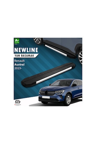 S-dizayn Renault Austral Newline Krom Yan Basamak 183 Cm 2023 Üzeri