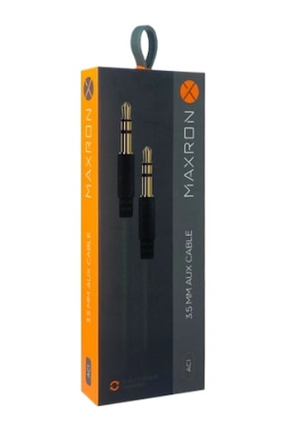 Toptan Maxron Ac1 3.5mm Aux Kablo