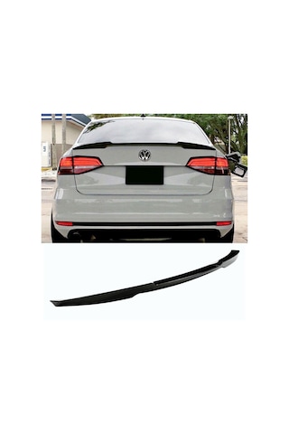 Volkswagen Jetta M4 Style Bagaj Üstü Spoiler Piano Black 2012-201