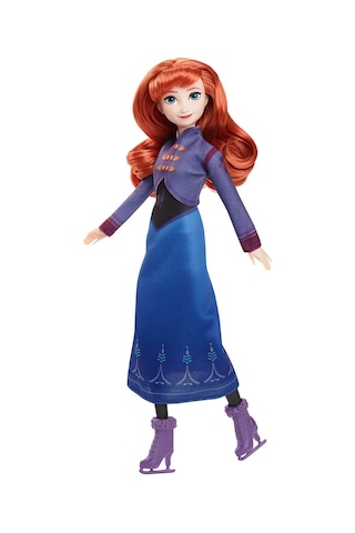 Disney Karlar Ülkesi Buz Pateni Temalı Anna Bebek Jbg54