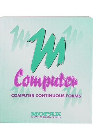 Mopak 11" x 38 CM 55 G/M2 1. Hamur 3 Nüsha Takım Set