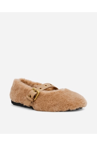 Steve Madden Toasty Natural Kadın Bej Babet Toasty-natural