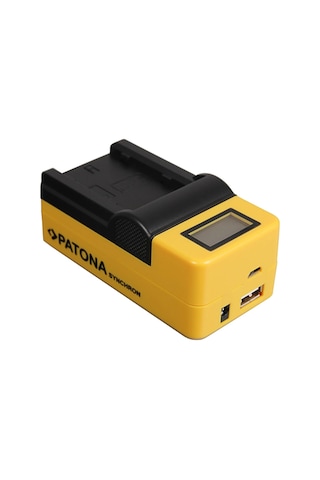 Patona Senkron Lcd Ekranlı Usb Şarj Cihazı (Fuji NP-W235 Uyumlu)