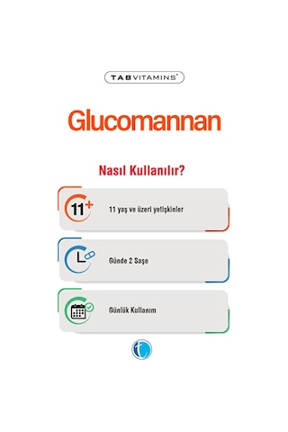 Tab Vitamins Glucomannan 60 Saşe