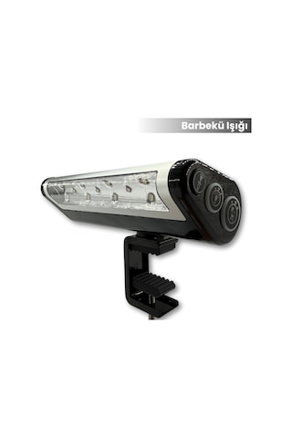 Dooman Barbekü Lambası Ayarlanabilir Zamanlanabilir Su Geçirmez Güçlü Mangal Led Işığı