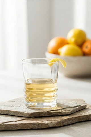 Lav Elegan Cam Likör Bardağı 6'lı 80 ml (Şerbet Bardağı , Mini Tatlı Servis )
