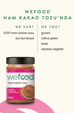 Wefood Ham Kakao Tozu 140 G