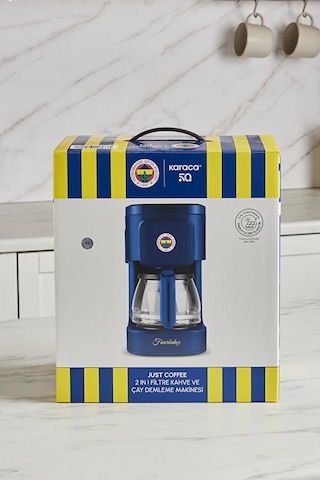 Karaca Just Coffee Aroma 2 İn 1 Fenerbahçe Filtre Kahve Ve Çay Demleme Makinesi