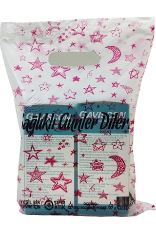 5000 Adet 20X30Cm Eko Bio Eczane Poşeti