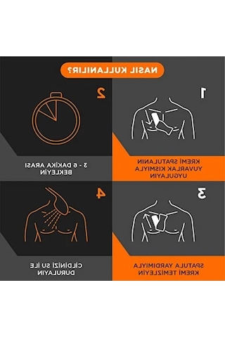 Tüy Dökücü Krem Erkeklere Özel 2 X 200 Ml Hassas Formül