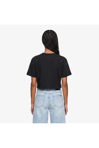 Vans Y2k Boho Relax Crop Kadın Siyah T-shirt Vn000xdyblk1 2800282