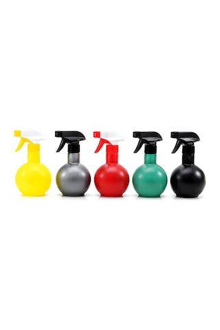 Maxel Y-168 Boş Sprey Püskürtücü Şişe - 350 Ml Prizma Renkli Şeffaf Plastik