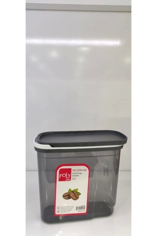 1.8 Litre Poly Erzak Saklama Kabı Kızaklı Kapak Royaleks-bnm-0650 Çok Renkli