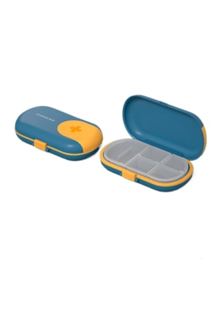 Taşınabilir İlaç Dağıtım Kutusu-mavi