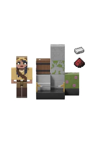 Minecraft 3.25" Figürler - İkili Paket Trapper's Trıpwıre Jkk09