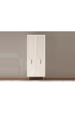 Aselia 2 Kapılı Mdf Gardırop Çok Renkli