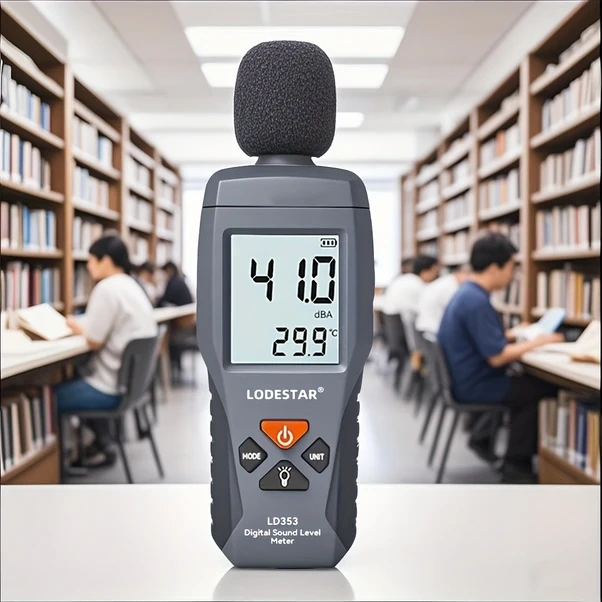 Willowhaven Ld353 Profesyonel Ses Şiddeti Ölçer El Tipi Desibel Metre 30-130db Gürültü Ölçüm Cihazı