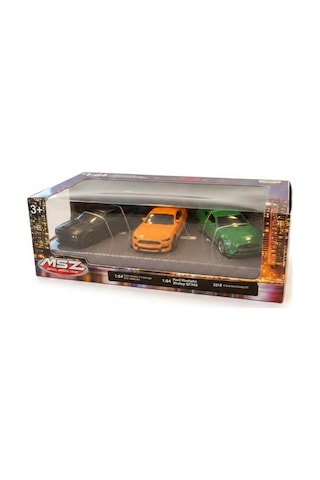 Wp6433 1/64 Dodge Challenger,ford Mustang-ekn
