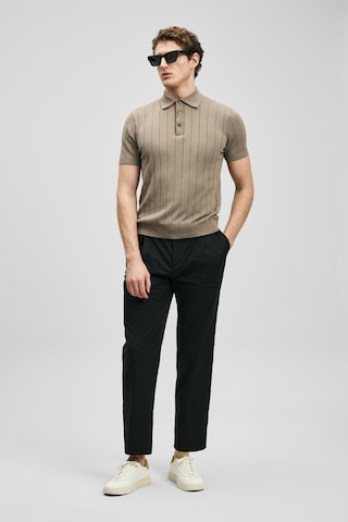 Lufian Malrıc Smart Erkek Chino Pantolon Slim Fit Siyah Siyah 111190364100100