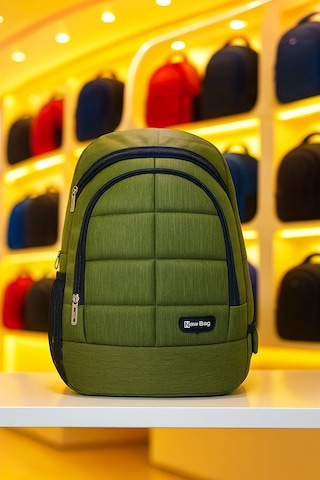 NewBag OKUL SIRT ÇANTASI-8 ROCKS HAKİ
