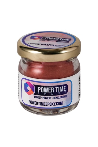 Sedefli Metalik Toz Pigment Boya / Şarap Kırmızısı / Epoksi Için