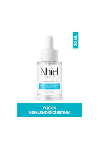 Nhiel Thermal Yoğun Nemlendirici ve Dolgunlaştırıcı Cilt Bakım Serumu 30 ml | %2 Hyalüronik Asit + B5