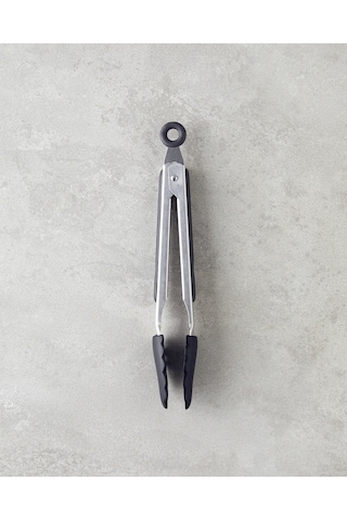 Amity Paslanmaz Çelik Maşa 26 Cm Siyah