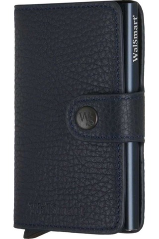 Walsmart Mini Floter Akıllı Mekanizmalı Deri Cüzdan
