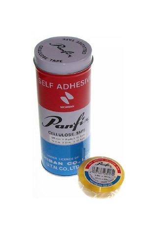 Panfix 15 Mm X 33 Metre Selofon Bant 10'lu Teneke Kutu 1